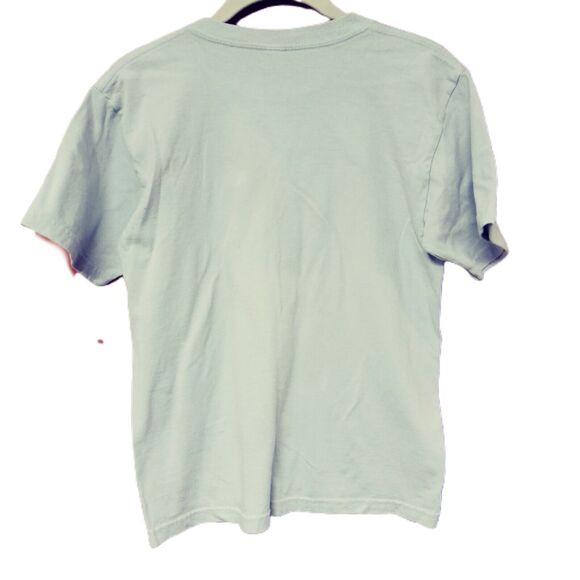 Unisex Kids Grey Tee Fish Don’t Swallow Gum Funny Graphic Novelty T Shirt Small - Picture 10 of 12